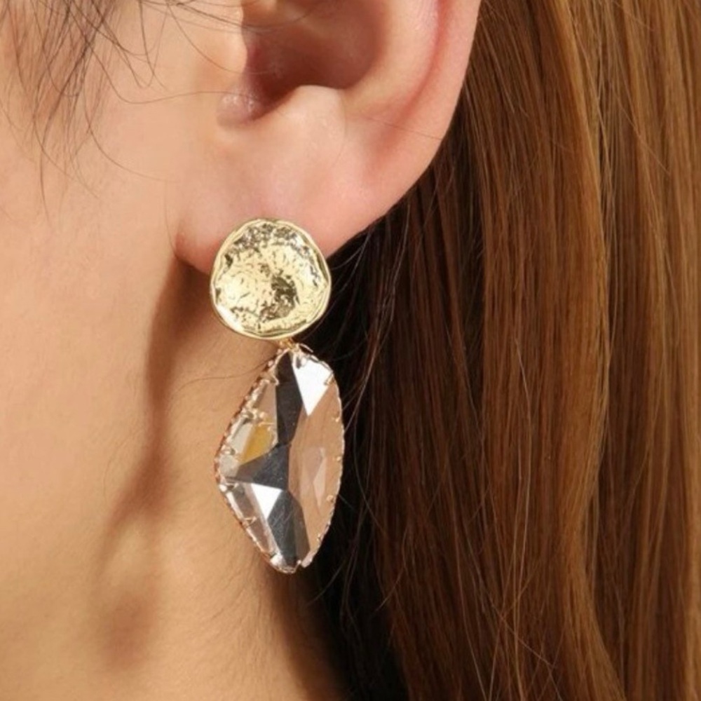 Geometric Drop Earrings‎
